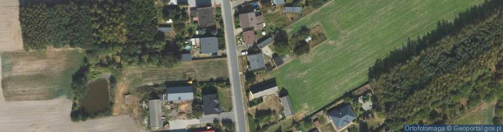 Zdjęcie satelitarne Wiejska ul.