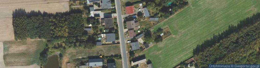 Zdjęcie satelitarne Wiejska ul.