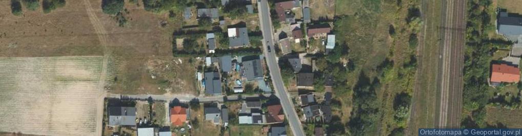 Zdjęcie satelitarne Wiejska ul.