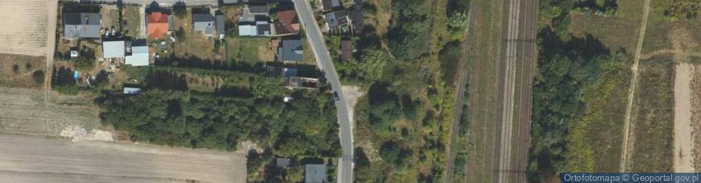 Zdjęcie satelitarne Wiejska ul.