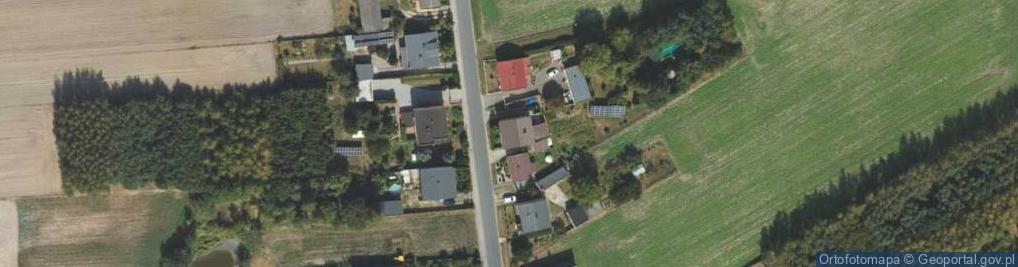 Zdjęcie satelitarne Wiejska ul.