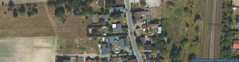 Zdjęcie satelitarne Wiejska ul.