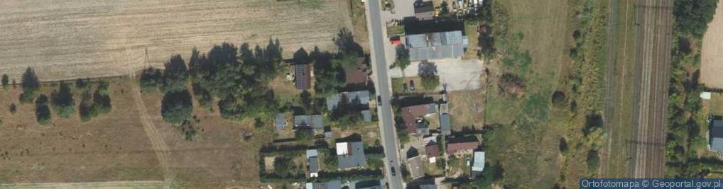 Zdjęcie satelitarne Wiejska ul.
