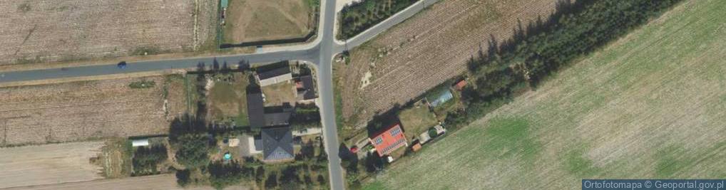 Zdjęcie satelitarne Wiejska ul.