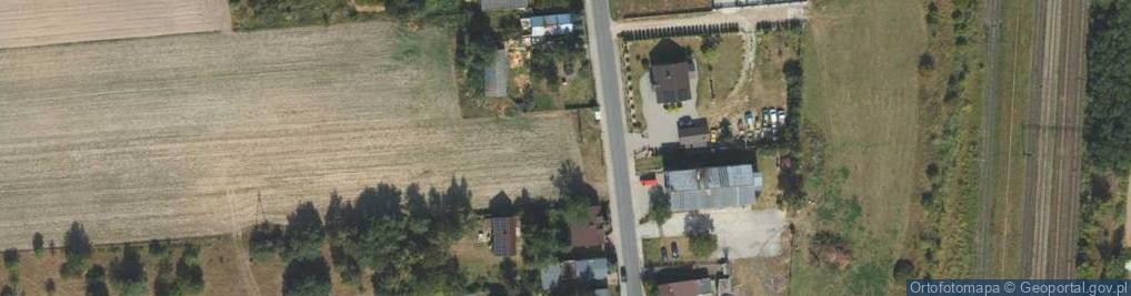 Zdjęcie satelitarne Wiejska ul.