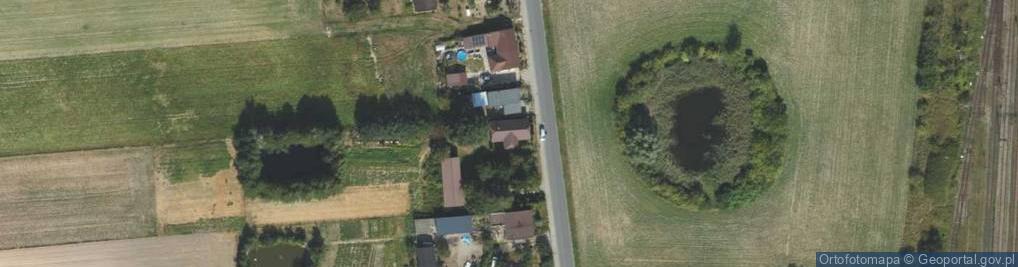 Zdjęcie satelitarne Wiejska ul.