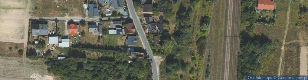 Zdjęcie satelitarne Wiejska ul.