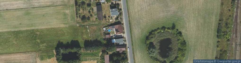 Zdjęcie satelitarne Wiejska ul.
