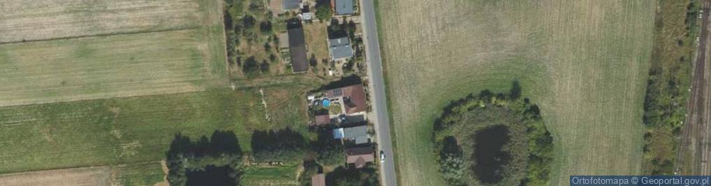 Zdjęcie satelitarne Wiejska ul.