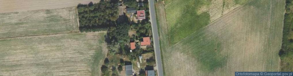 Zdjęcie satelitarne Wiejska ul.