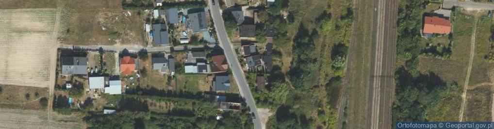Zdjęcie satelitarne Wiejska ul.