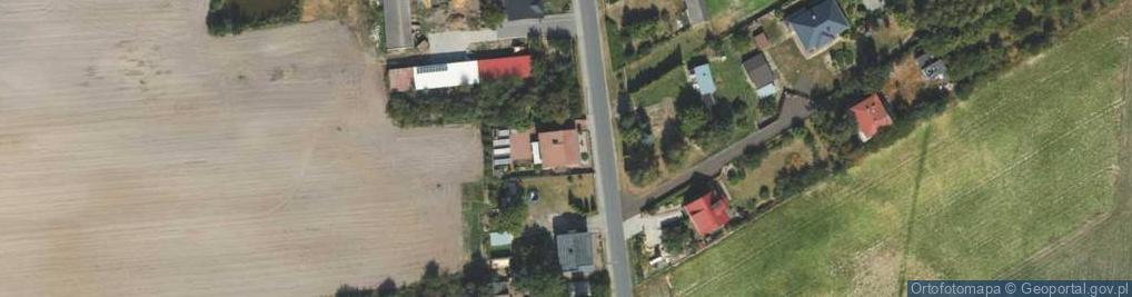 Zdjęcie satelitarne Wiejska ul.
