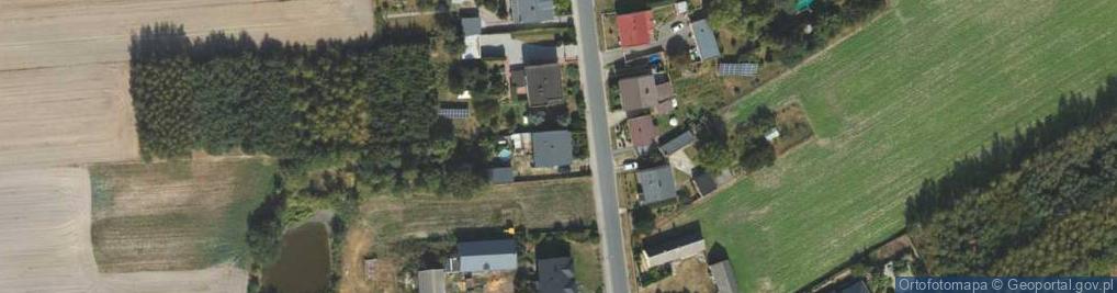 Zdjęcie satelitarne Wiejska ul.