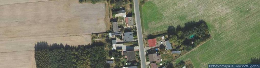Zdjęcie satelitarne Wiejska ul.