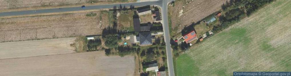 Zdjęcie satelitarne Wiejska ul.