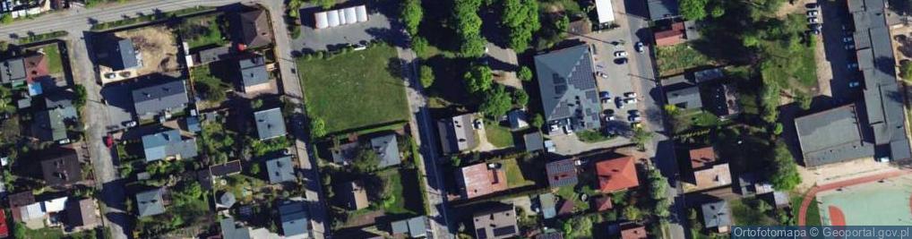 Zdjęcie satelitarne Wielkoborska ul.