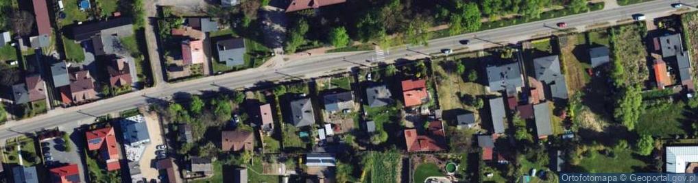 Zdjęcie satelitarne Wielkoborska ul.