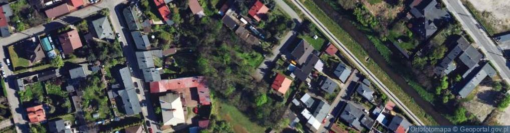 Zdjęcie satelitarne Wioślarska ul.