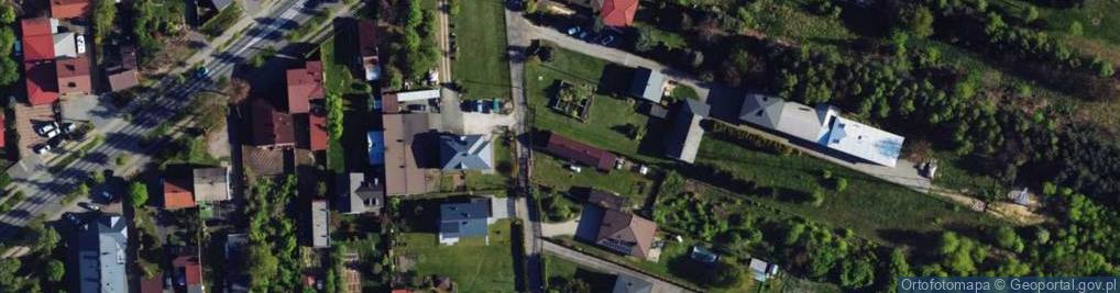 Zdjęcie satelitarne Widłaków ul.