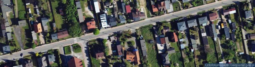 Zdjęcie satelitarne Wielkoborska ul.