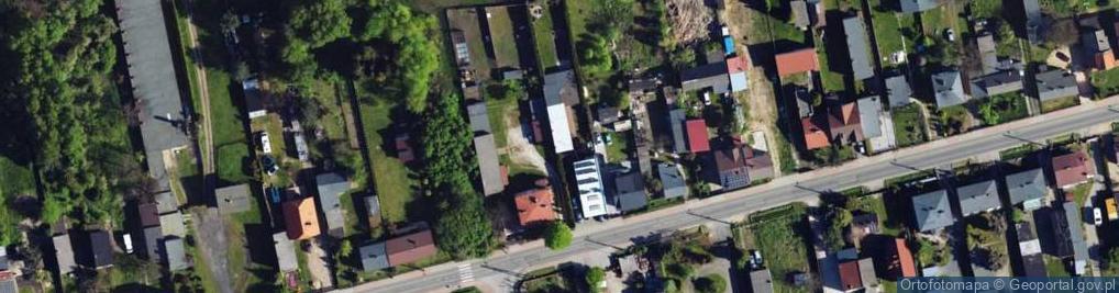 Zdjęcie satelitarne Wielkoborska ul.