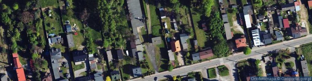 Zdjęcie satelitarne Wielkoborska ul.