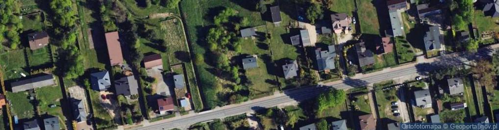 Zdjęcie satelitarne Wielkoborska ul.