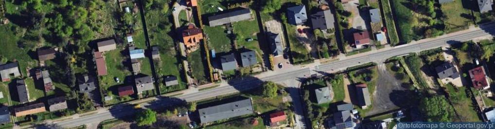 Zdjęcie satelitarne Wielkoborska ul.