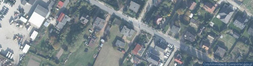 Zdjęcie satelitarne Wiejska ul.