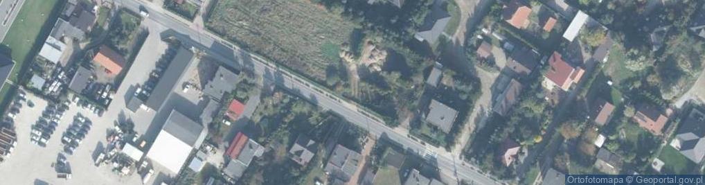 Zdjęcie satelitarne Wiejska ul.