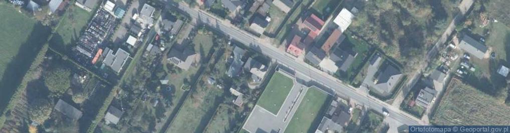 Zdjęcie satelitarne Wiejska ul.
