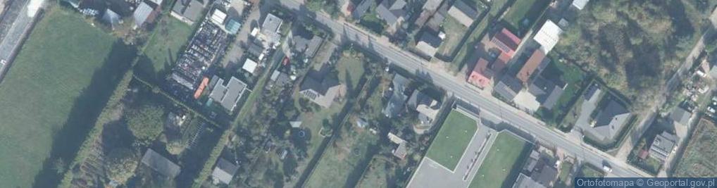 Zdjęcie satelitarne Wiejska ul.
