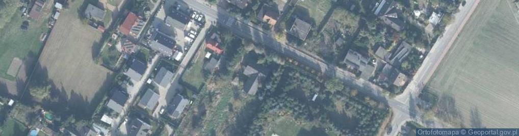 Zdjęcie satelitarne Wiejska ul.