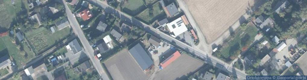 Zdjęcie satelitarne Wiejska ul.