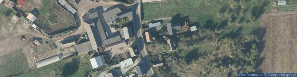 Zdjęcie satelitarne Wiejska ul.