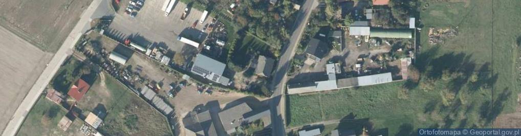 Zdjęcie satelitarne Wiejska ul.
