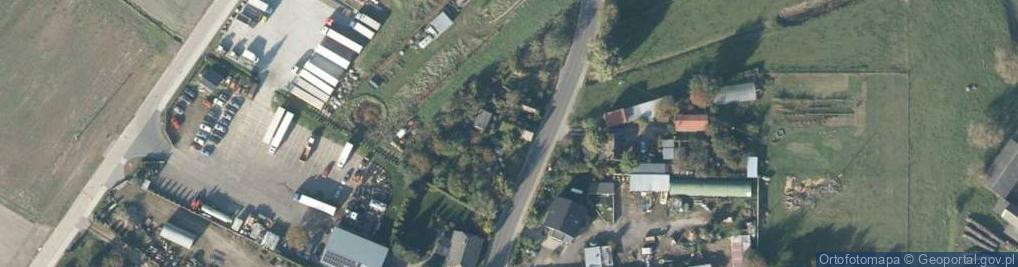 Zdjęcie satelitarne Wiejska ul.