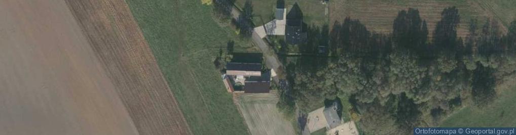 Zdjęcie satelitarne Wiejska ul.