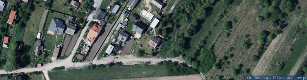 Zdjęcie satelitarne Wiejska ul.