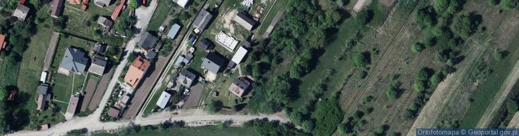 Zdjęcie satelitarne Wiejska ul.