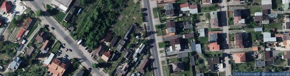 Zdjęcie satelitarne Wiślana ul.