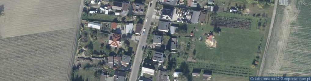 Zdjęcie satelitarne Wiosenna ul.