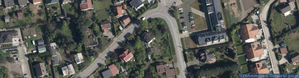 Zdjęcie satelitarne Wiejska ul.