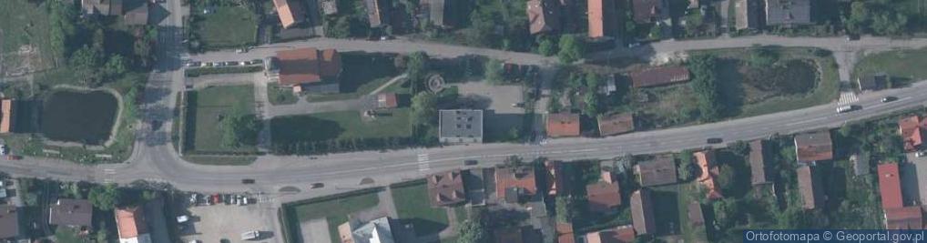 Zdjęcie satelitarne Wiejska ul.