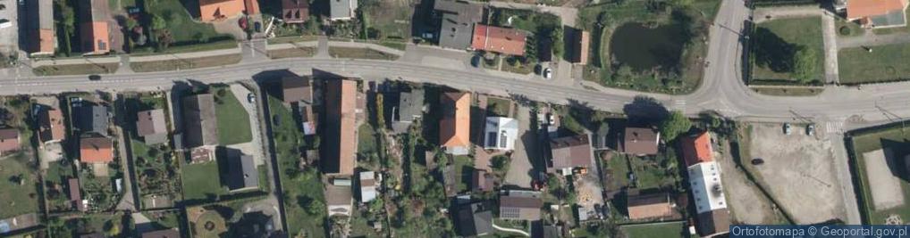 Zdjęcie satelitarne Wiejska ul.
