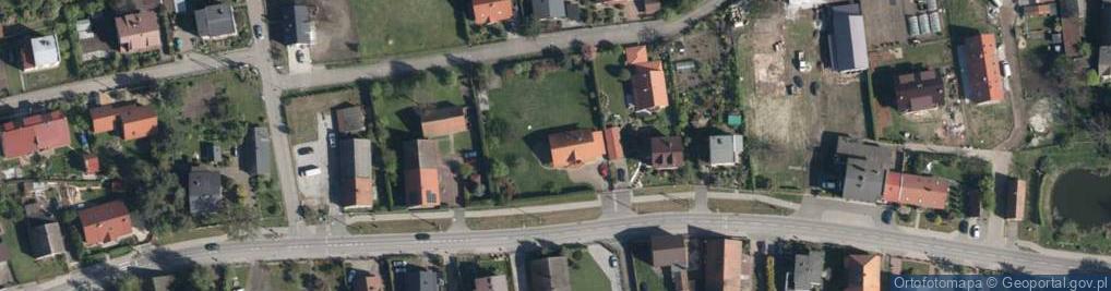 Zdjęcie satelitarne Wiejska ul.