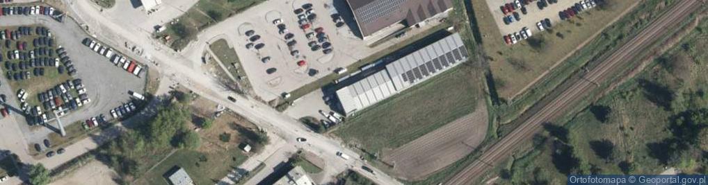 Zdjęcie satelitarne Wiejska ul.