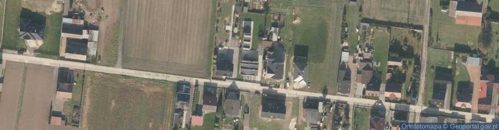 Zdjęcie satelitarne Wiejska ul.