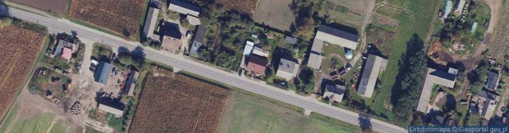 Zdjęcie satelitarne Wiejska ul.