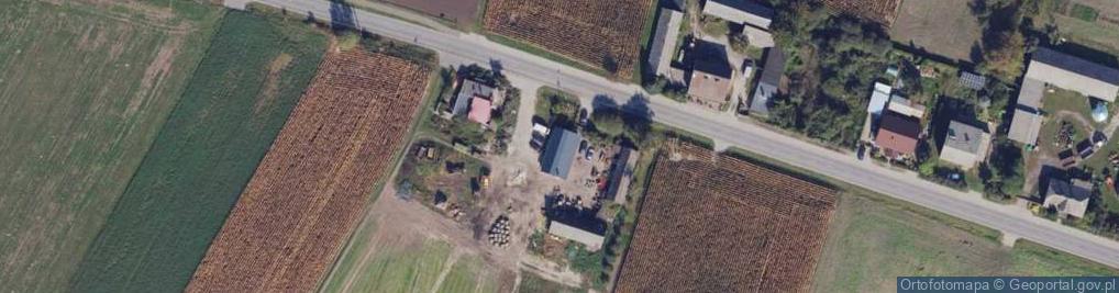 Zdjęcie satelitarne Wiejska ul.